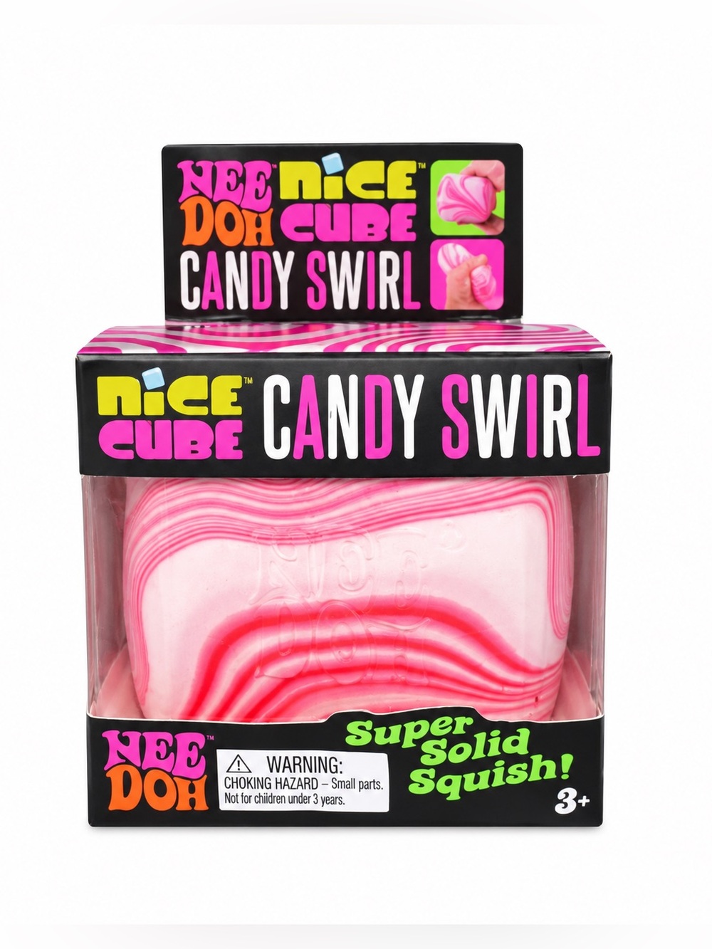 NeeDoh Candy Swirl Nice Cube NEW